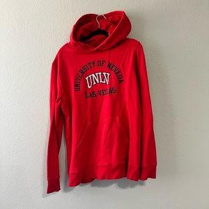 UNLV Red Hoodie | Rebels Pullover Sweatshirt, Men’s/Women’s